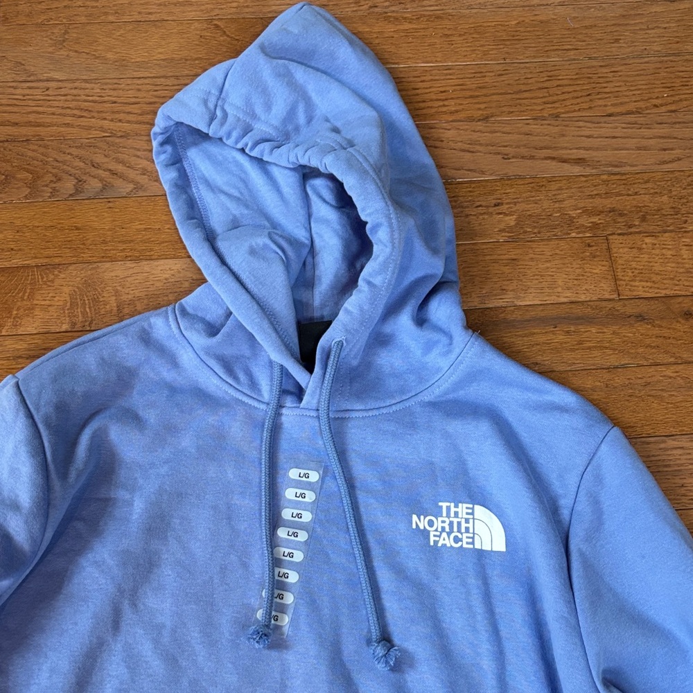 New! The North Face Evolution Peaks Women's Blue Hoodie - Picture 5 of 7